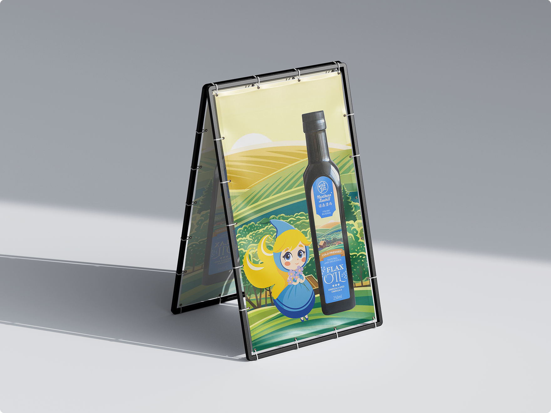 Маскот FlaxOil